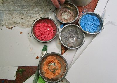 Powder paints